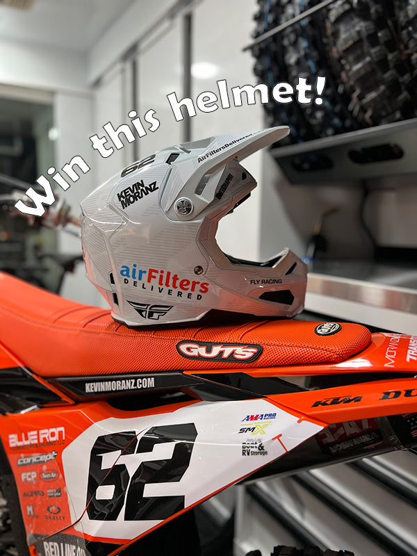 Win Big with Air Filters Delivered Signed Supercross Helmet Giveaway!