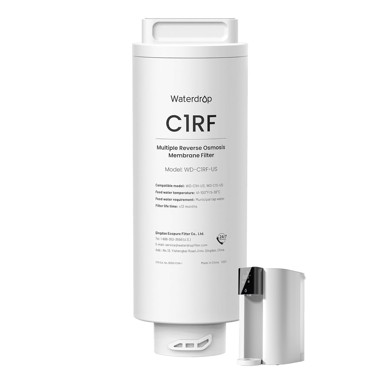 Waterdrop C1RF Water Filter for WD-C1S and WD-C1H Countertop RO System