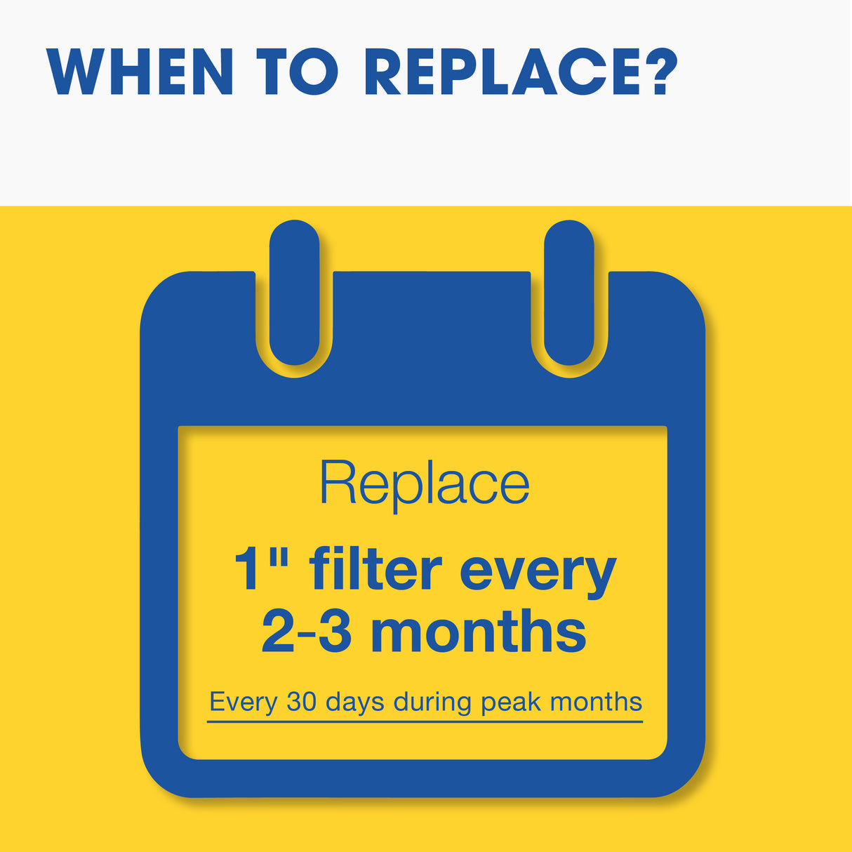 Filtre à air 16x25x1