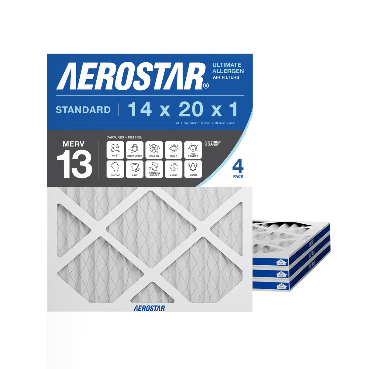 14x20x1 Aerostar Air Filter