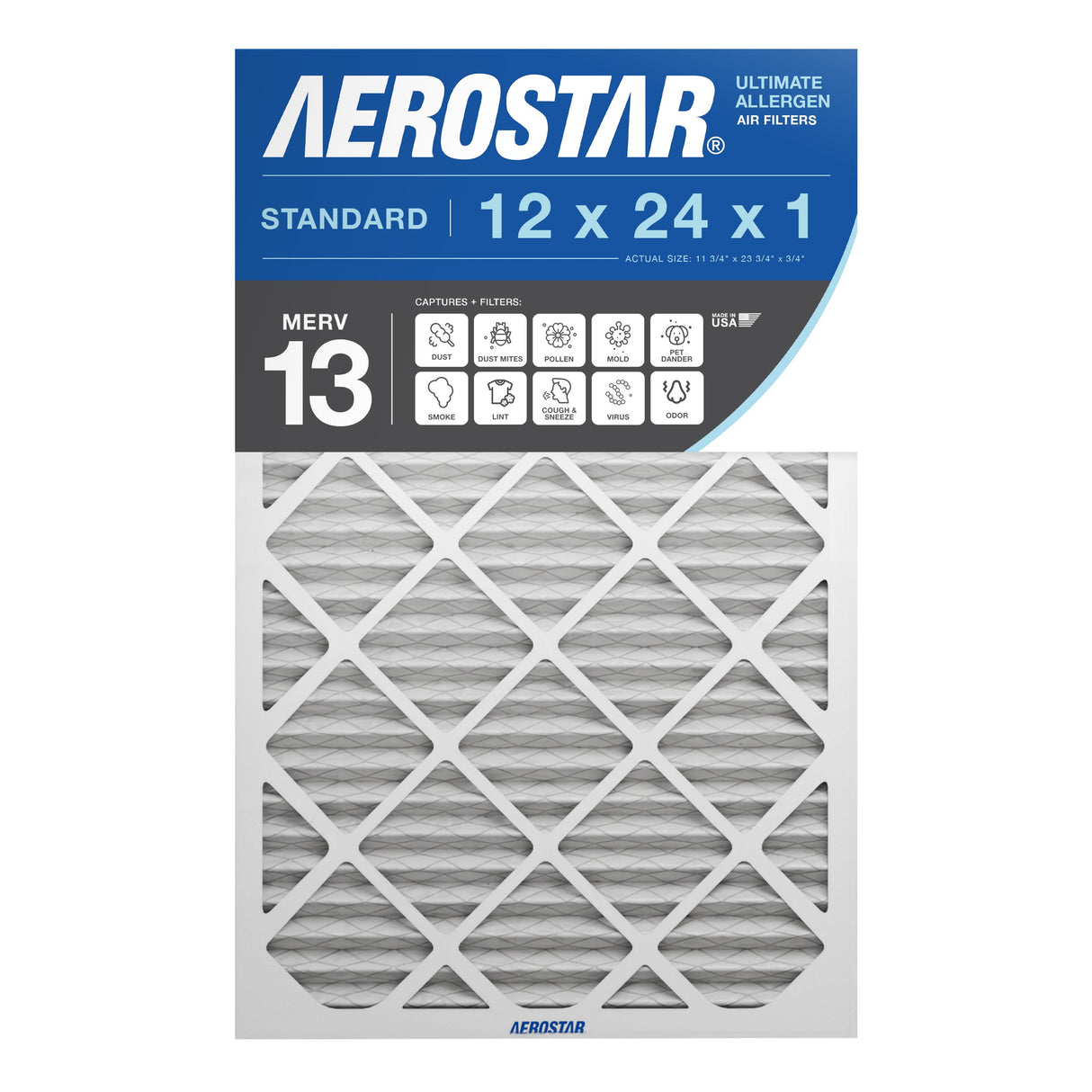 12x24x1 Aerostar Air Filter