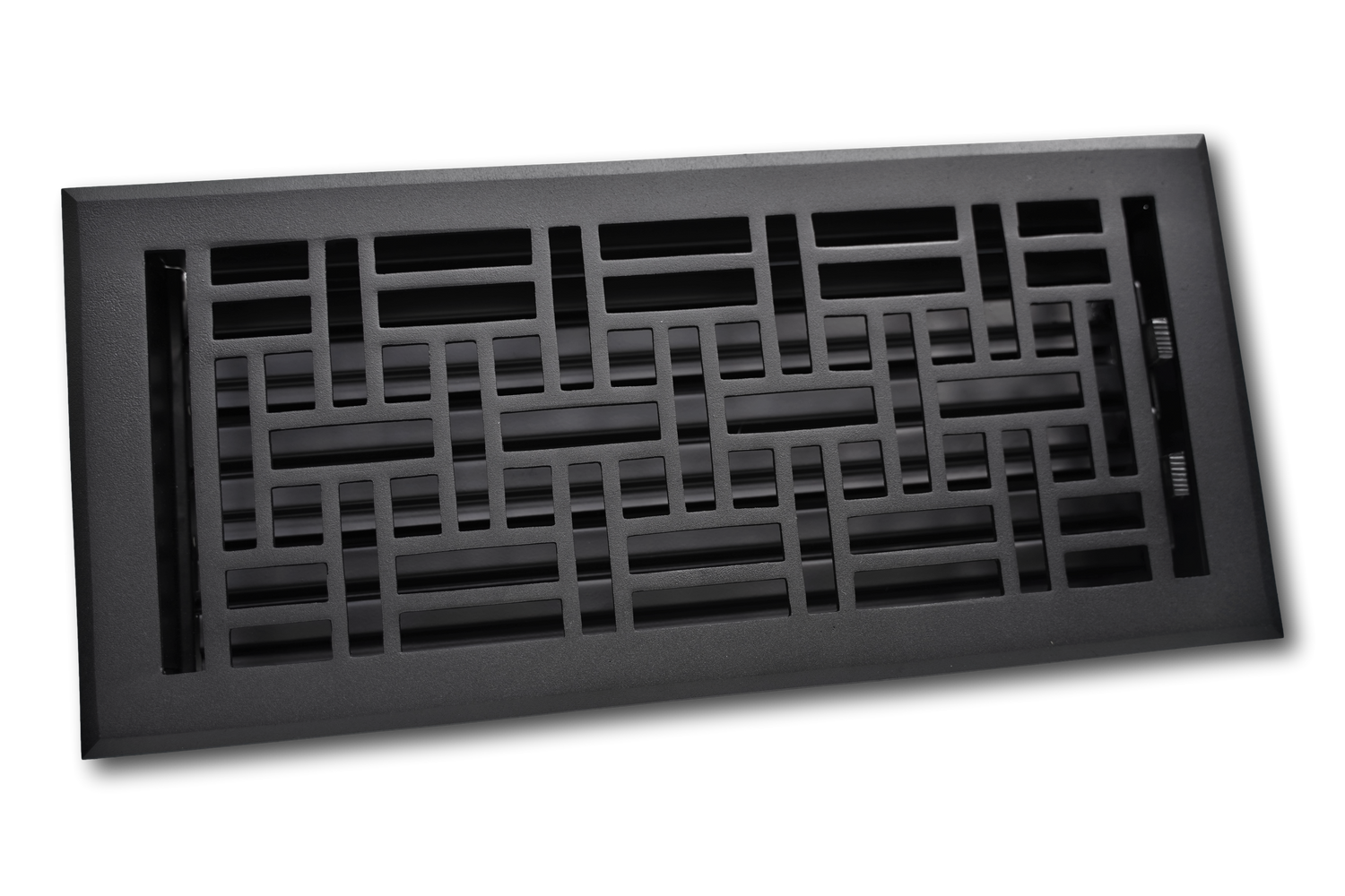 Cast Aluminum Arts & Crafts Vent Cover - Black