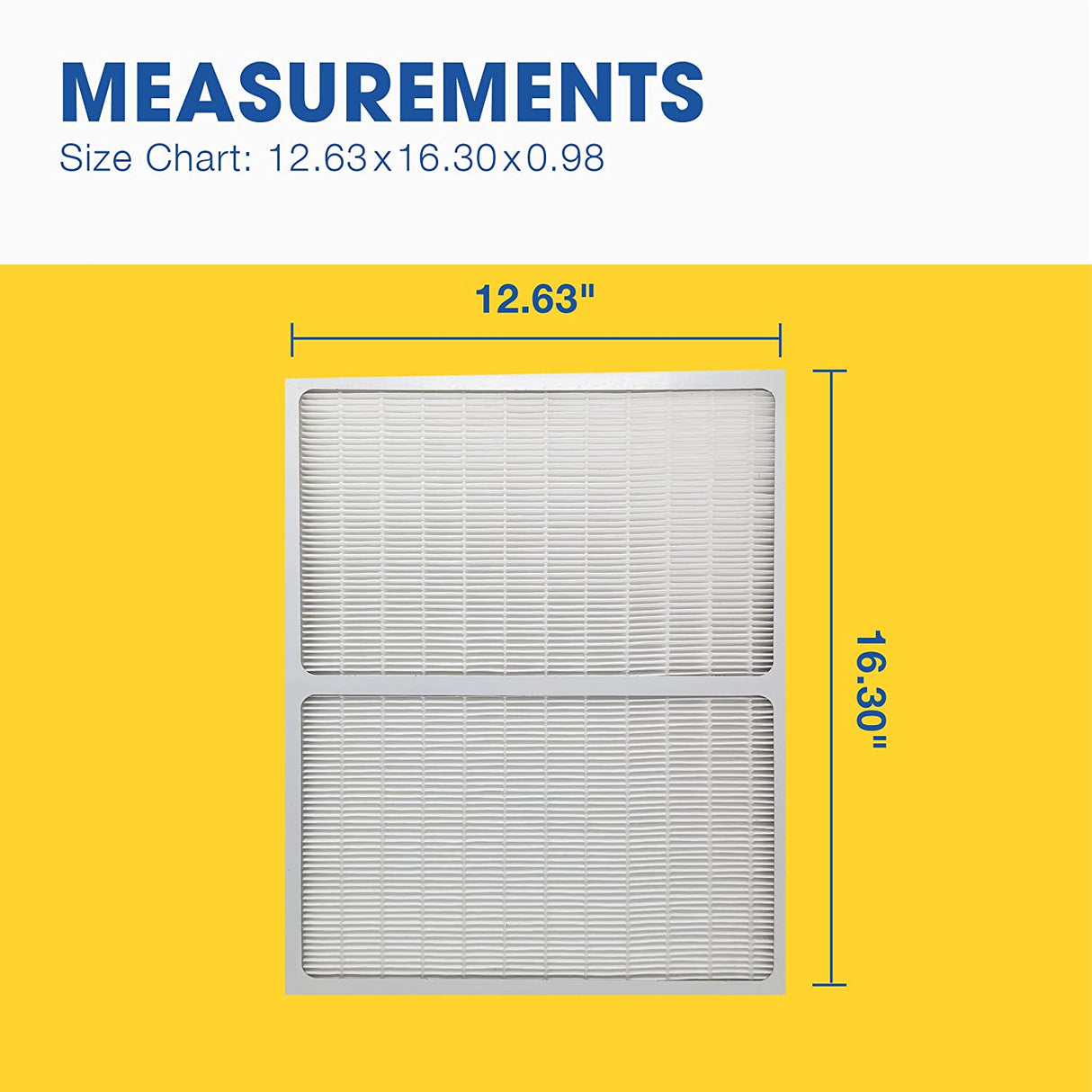 Aerostar Replacement Air Purifier Filter for Winix Filter A, 115115