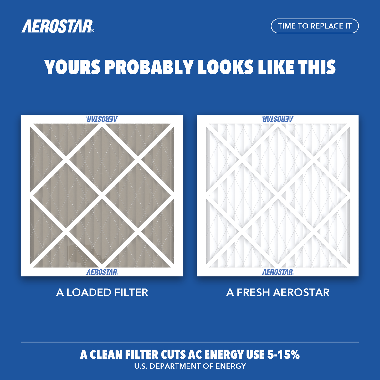 18x18x1 Aerostar Air Filter