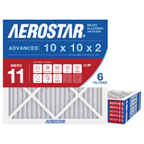 Aerostar 10x10x2 MERV 11 6 Pack