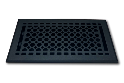 Cast Iron Honeycomb Vent Covers - Black
