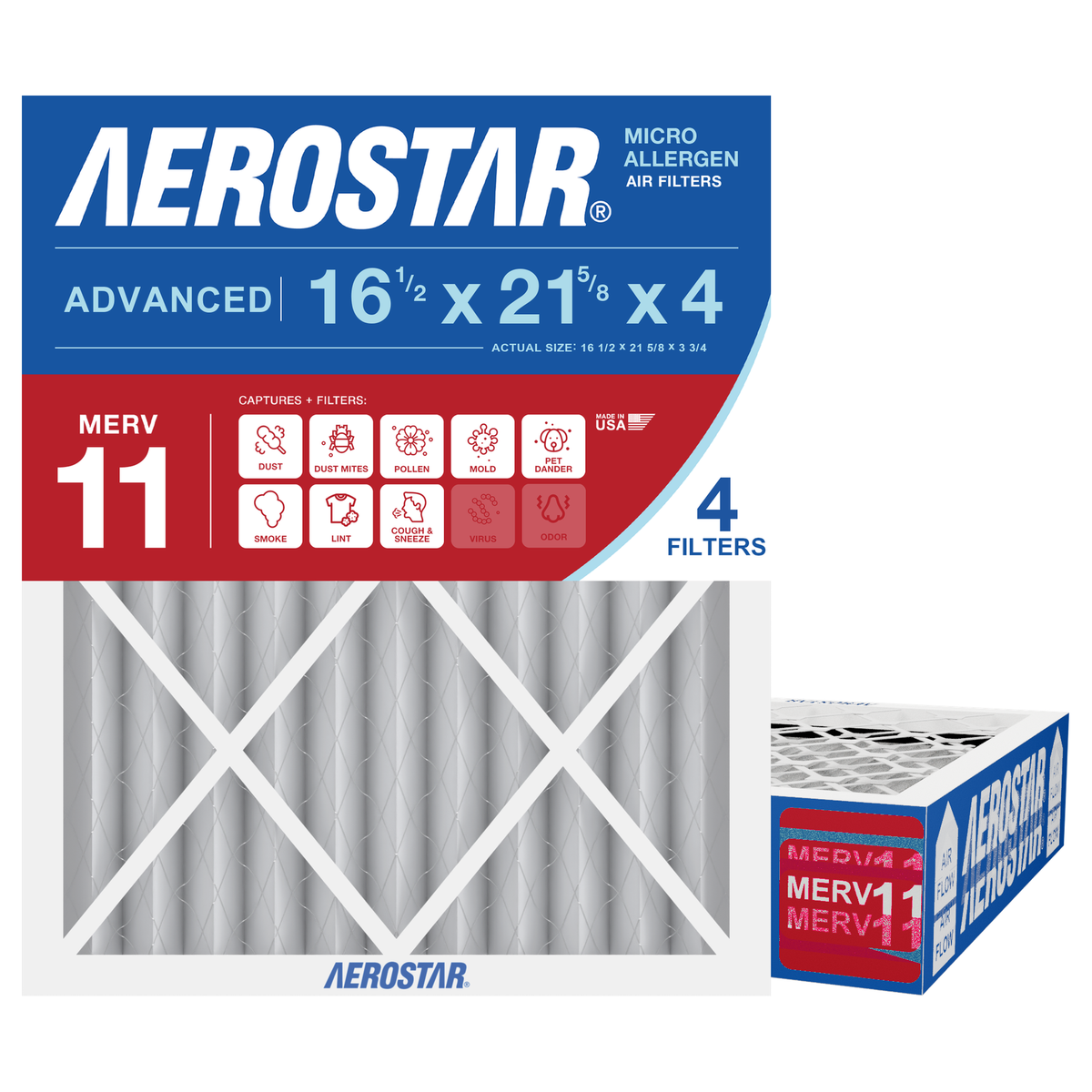 16Hx21Kx4_MERV11_4pk