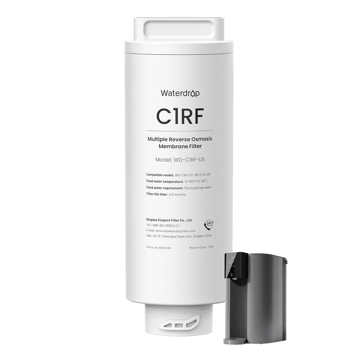 Waterdrop C1RF Water Filter  for WD-C1S and WD-C1H Countertop RO System