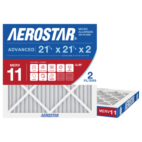Aerostar 21Dx21Dx2 MERV 11 2 Pack