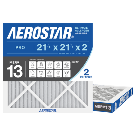 Aerostar 21Dx21Dx2 MERV 13 2 Pack