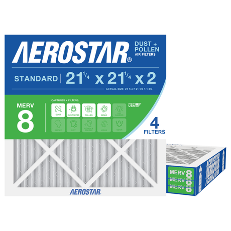 Aerostar 21Dx21Dx2 MERV 8 4 Pack