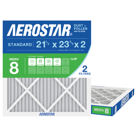 Aerostar 21Hx23Fx2 MERV 8 2 Pack