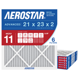Aerostar 21x23x2 MERV 11 6 Pack