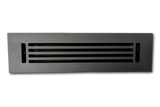 Cast Aluminum Linear Bar Vent Covers - Black