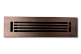 Cast Aluminum Linear Bar Vent Covers - Oil Rubbed Bronze