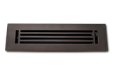 Cast Aluminum Linear Bar Vent Covers - Oxidized Bronze