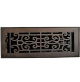 Cast Brass Baroque Vent Covers - Oil Rubbed Bronze