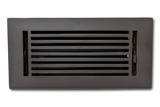 Cast Aluminum Linear Bar Vent Covers - Oxidized Bronze