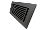 Cast Aluminum Linear Bar Vent Covers - Carbon Gray