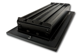 Cast Aluminum Linear Bar Vent Covers - Carbon Gray