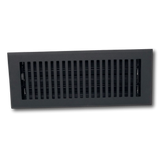 Cast Aluminum Contemporary Vent Covers - Black
