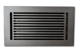 Cast Aluminum Linear Bar Vent Covers - Carbon Gray