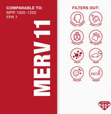 Filtre à air 16x20x1