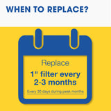 16x25x1 AC and Furnace Air Filter by Aerostar