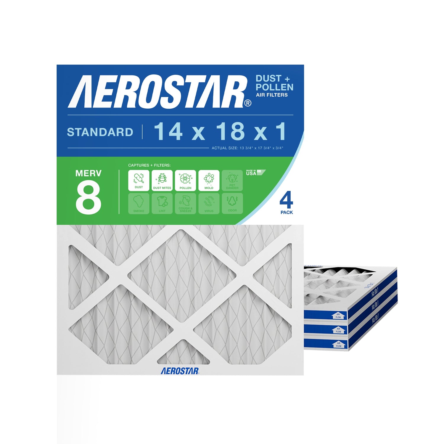 14x18x1 Aerostar Air Filter