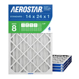 14x24x1 AC and Furnace Air Filter by Aerostar