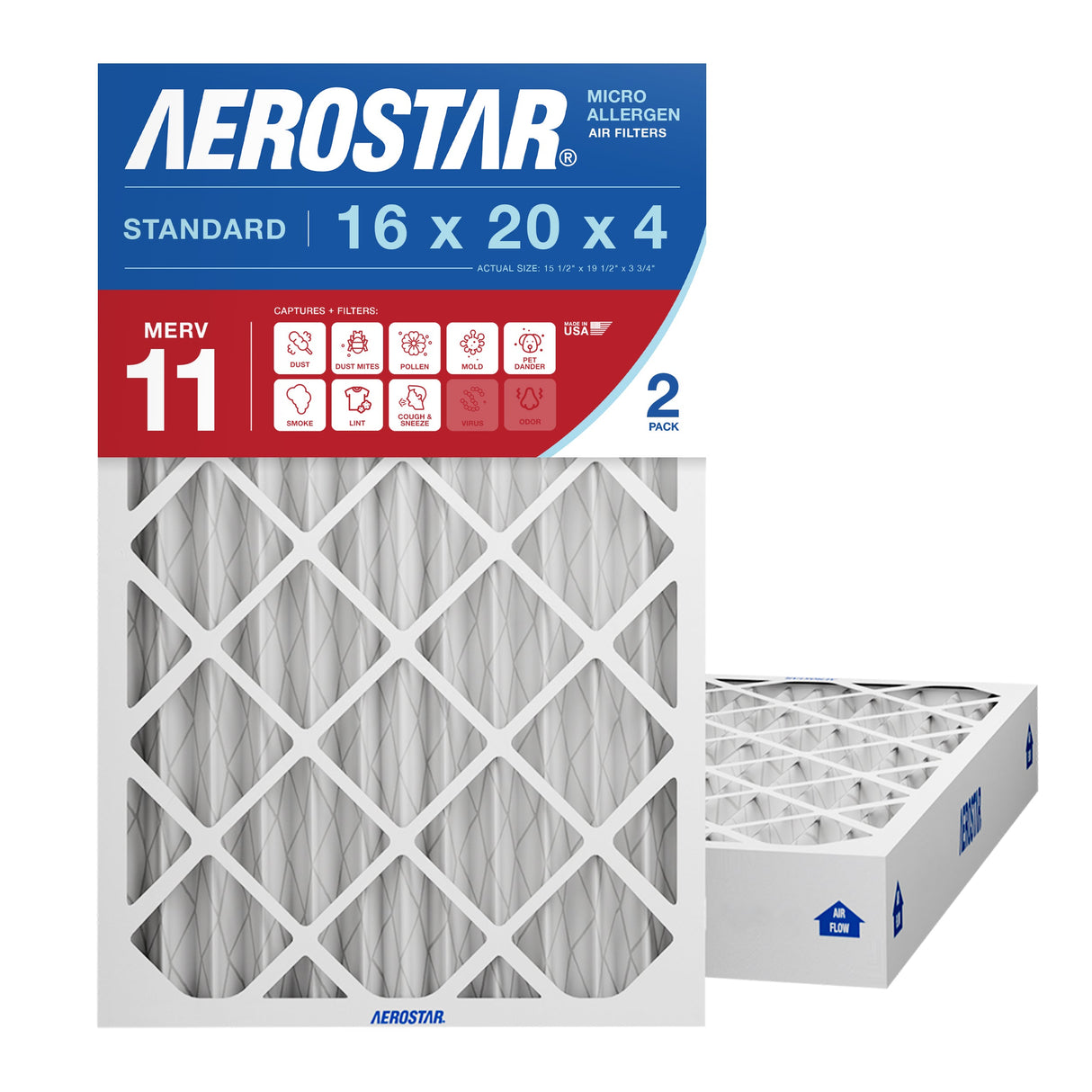 16x20x4 Commercial HVAC Air Filter