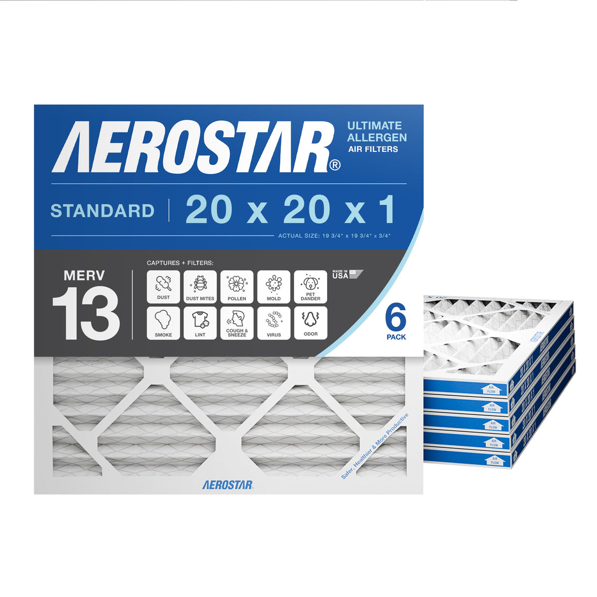 20x20x1 Aerostar Air Filter