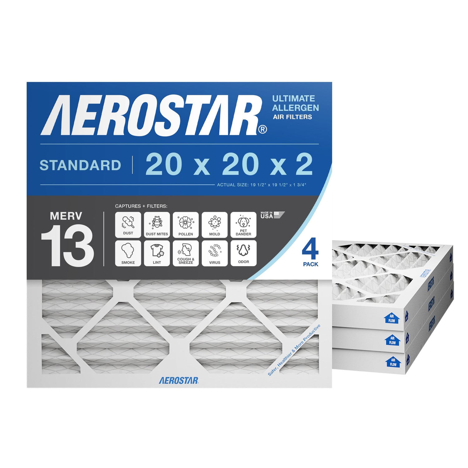 20x20x2 Aerostar Air Filter