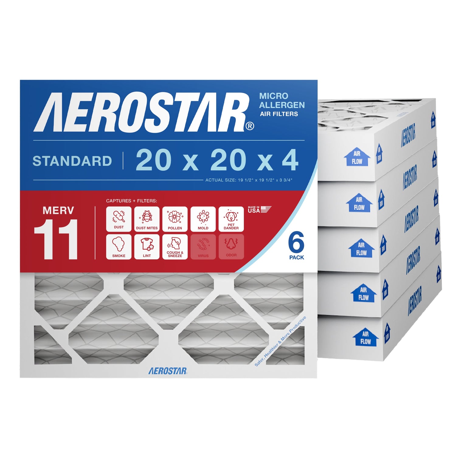 Aerostar 20x20x4  Commercial HVAC Filter