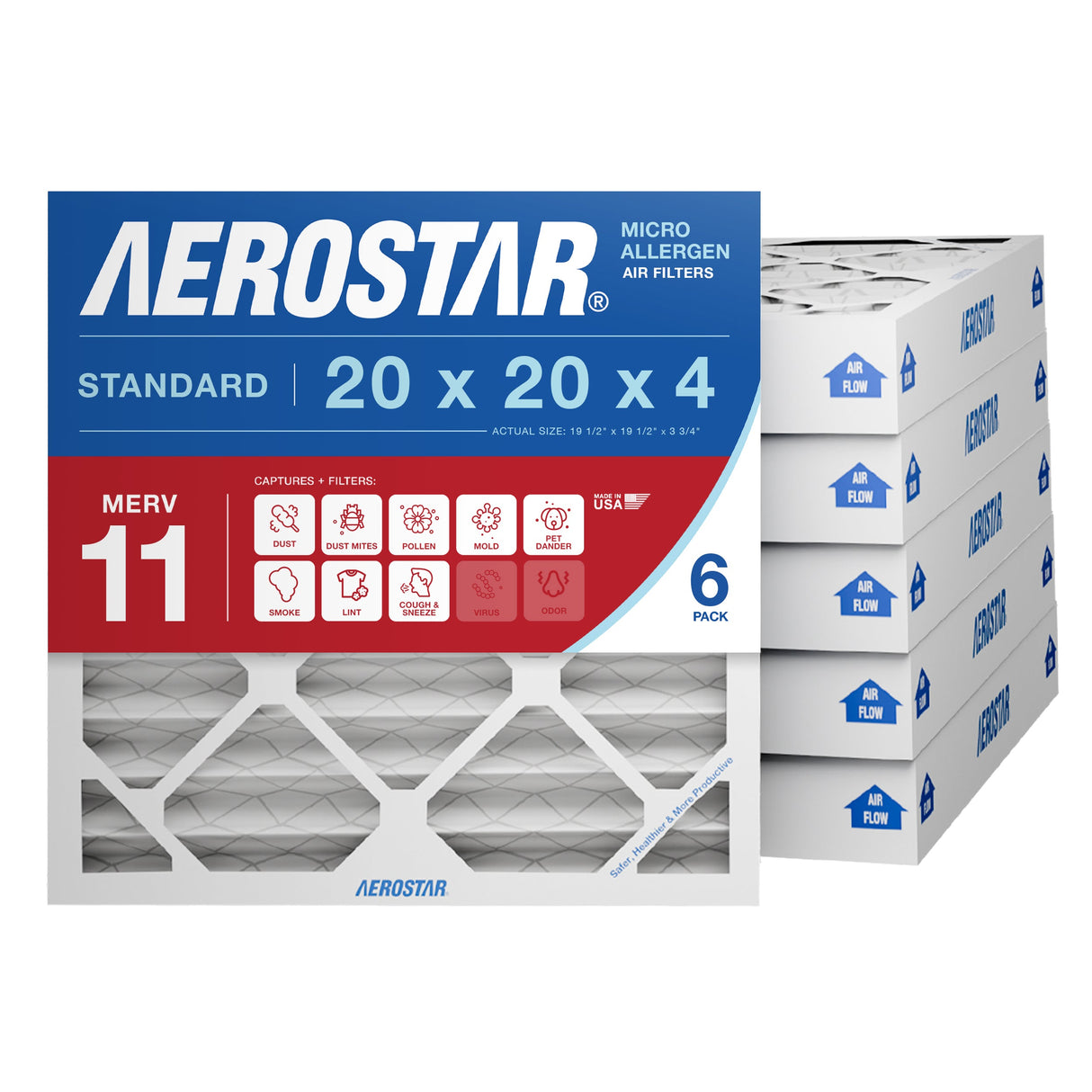 20x20x4 Commercial & Residential Aerostar Air Filter