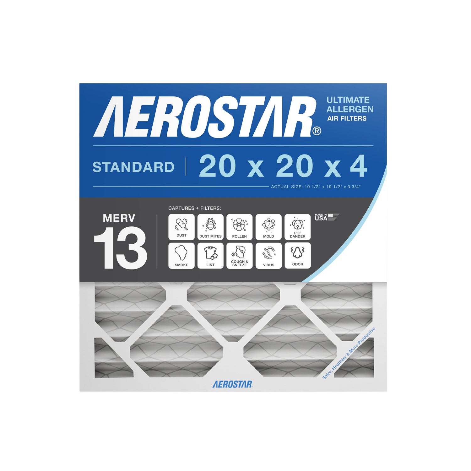 20x20x4 Commercial & Residential Aerostar Air Filter