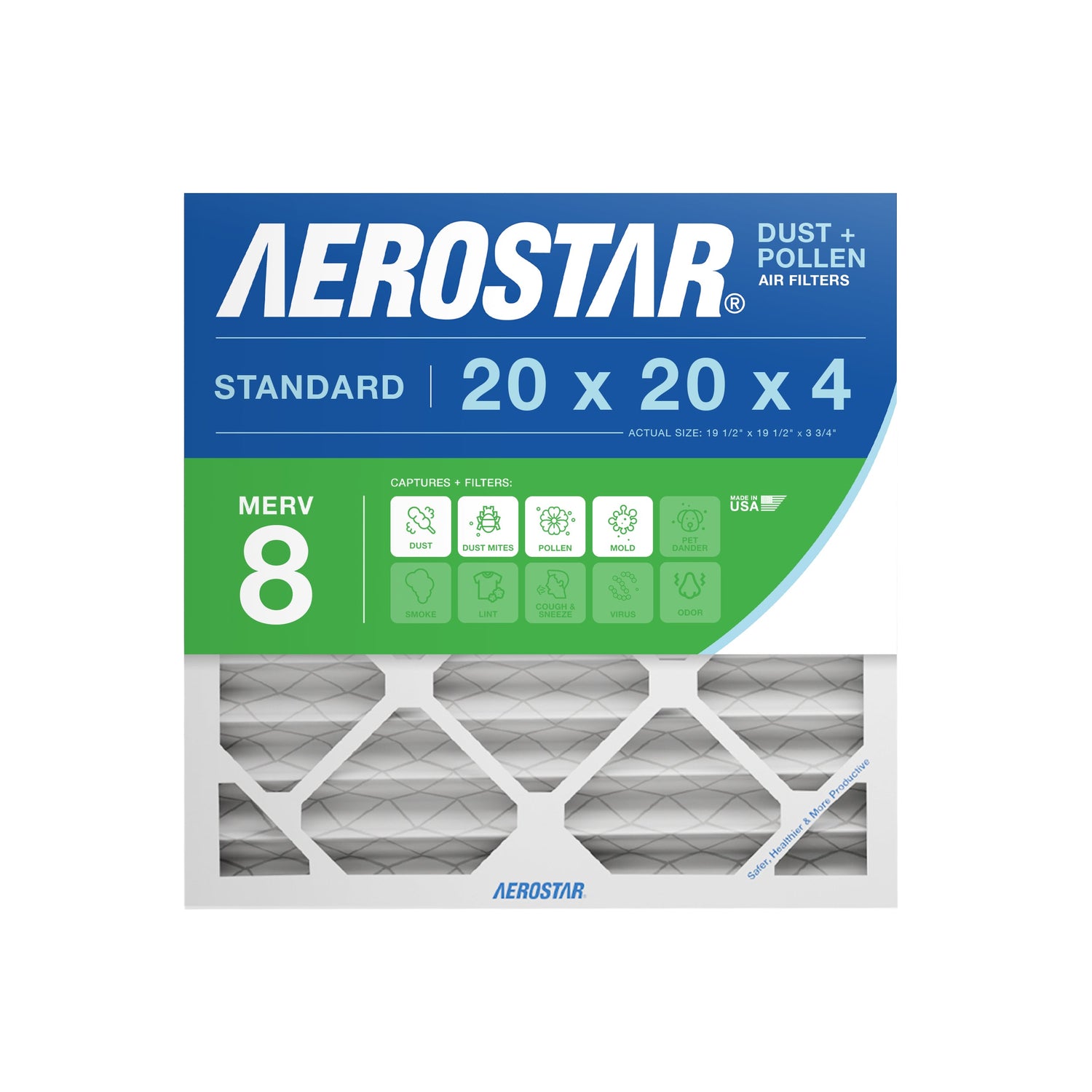 Aerostar 20x20x4  Commercial HVAC Filter