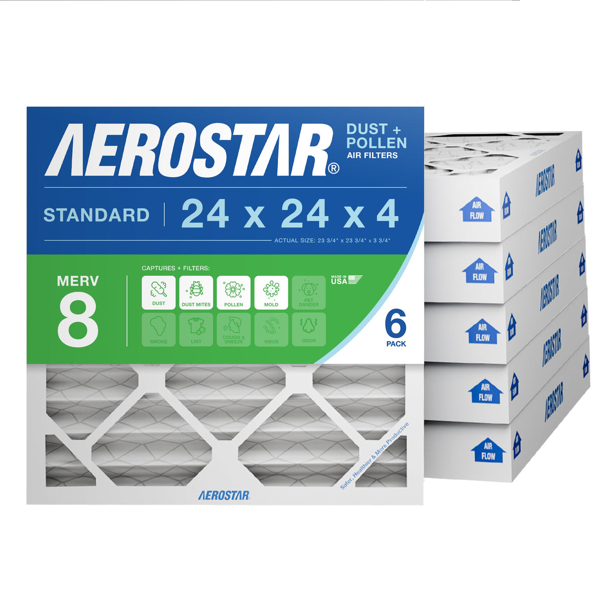 24x24x4 Commercial & Residential Aerostar Air Filter