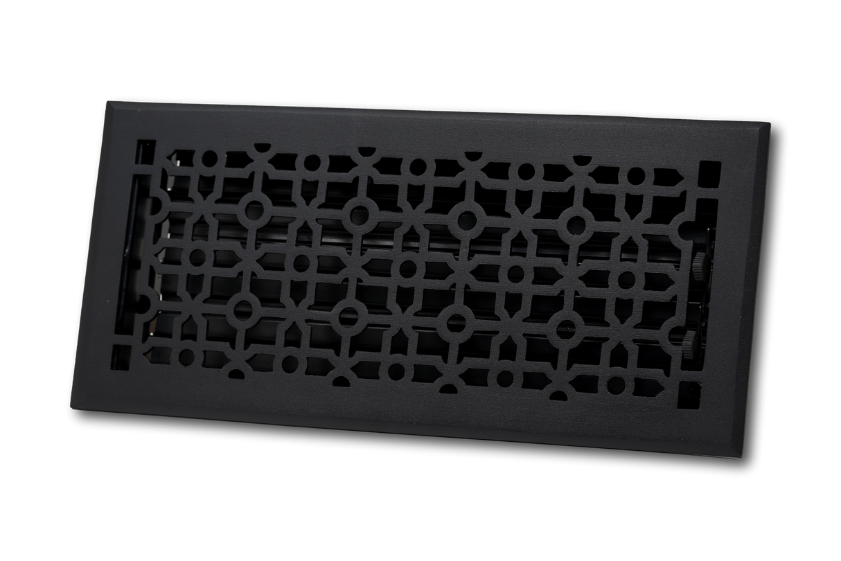 Cast Aluminum Cathedral Vent Cover - Black