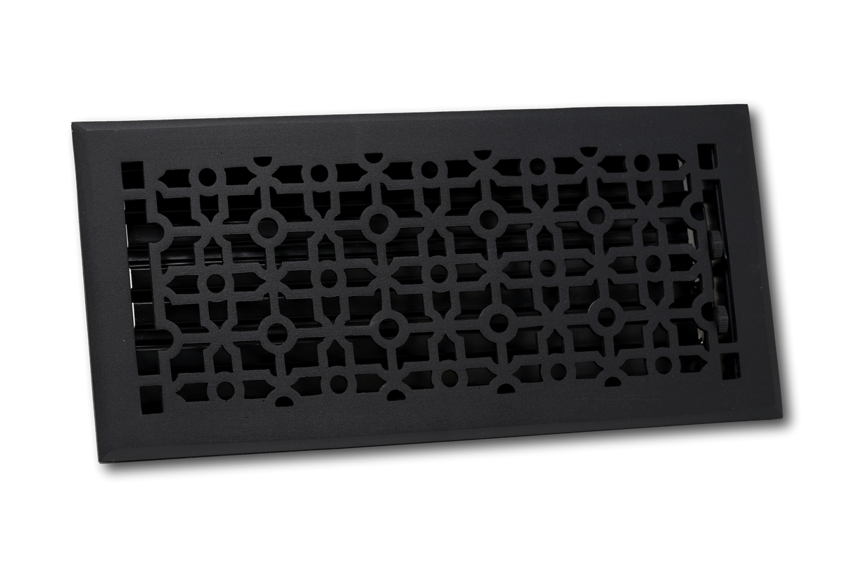 Cast Aluminum Cathedral Vent Cover - Black