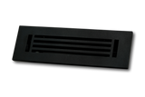 Cast Aluminum Linear Bar Vent Covers - Black