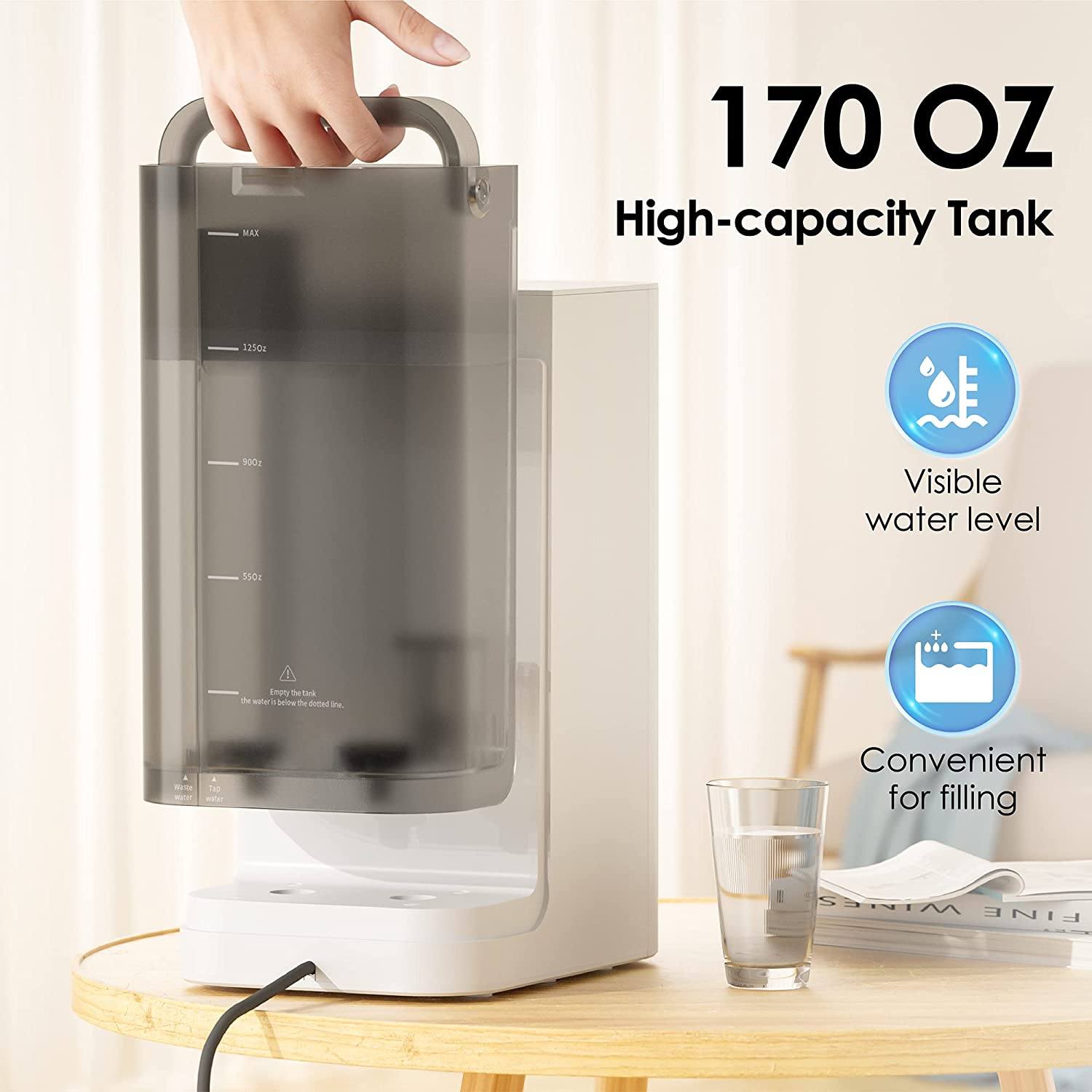 Countertop Reverse Osmosis Water Filter System - Waterdrop K19-S - Thumbnail 4