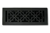 Cast Aluminum Gothic Vent Cover - Black