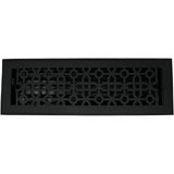 Cast Aluminum Cathedral Vent Cover - Black