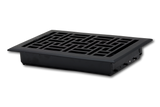 Cast Aluminum Arts & Crafts Vent Cover - Black