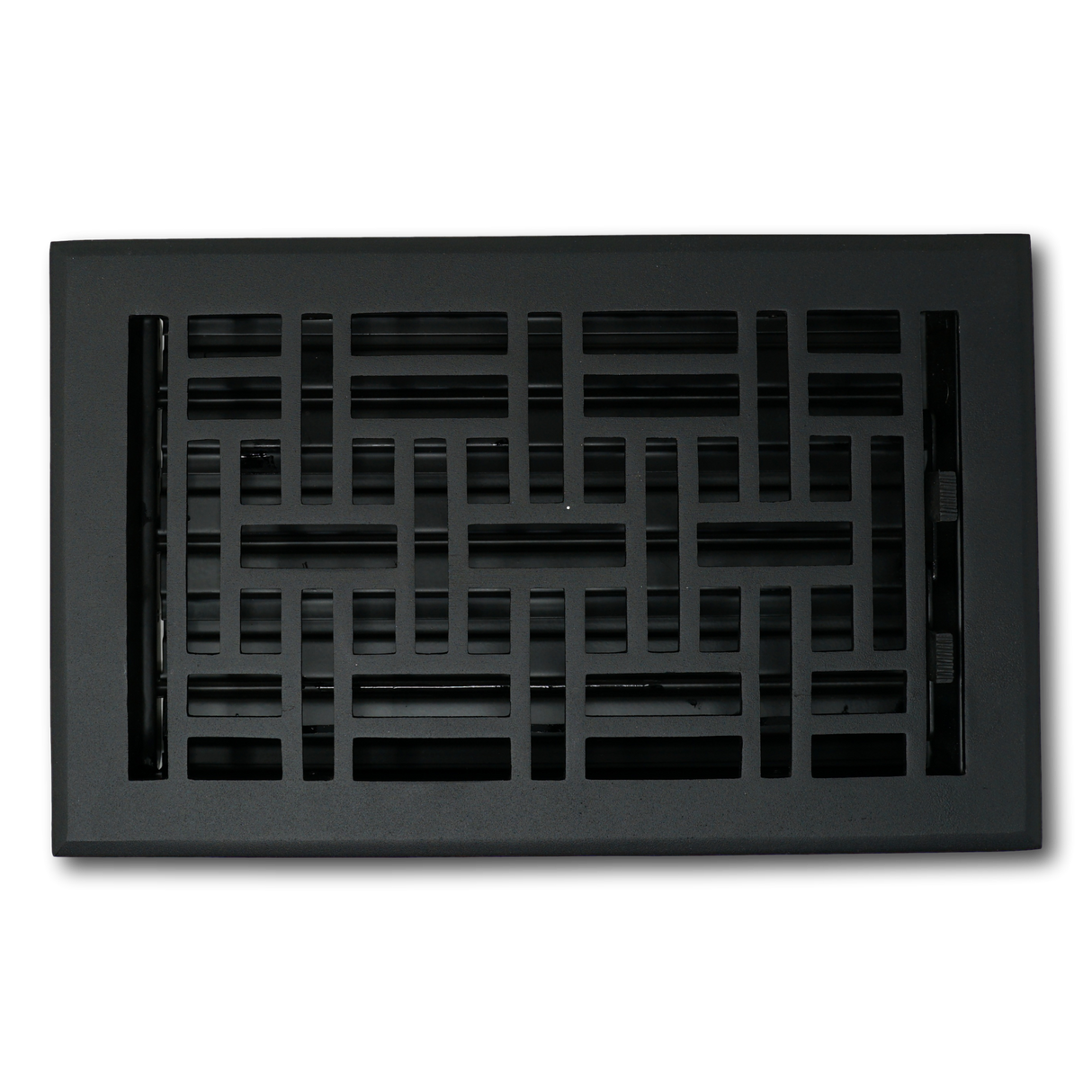 Cast Aluminum Arts & Crafts Vent Cover - Black