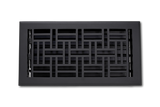 Cast Aluminum Arts & Crafts Vent Cover - Black