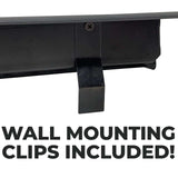 Cast Aluminum Contemporary Vent Covers - Black