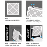 20x20x1 AC and Furnace Air Filter by Aerostar