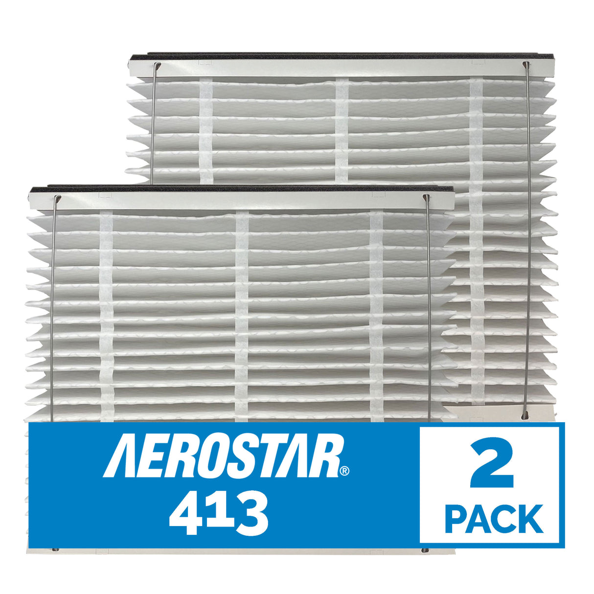 Aerostar 16x28x4 Replacement Whole House Filter for Aprilaire 413 Air Systems with Collapsible Design